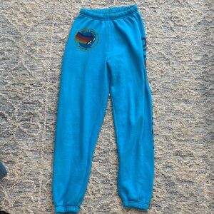 Aviator Nation Vibrant Blue Joggers